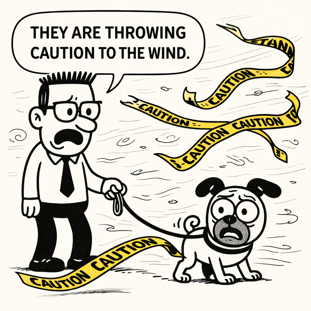 It Came. It Stayed. Then It Left.