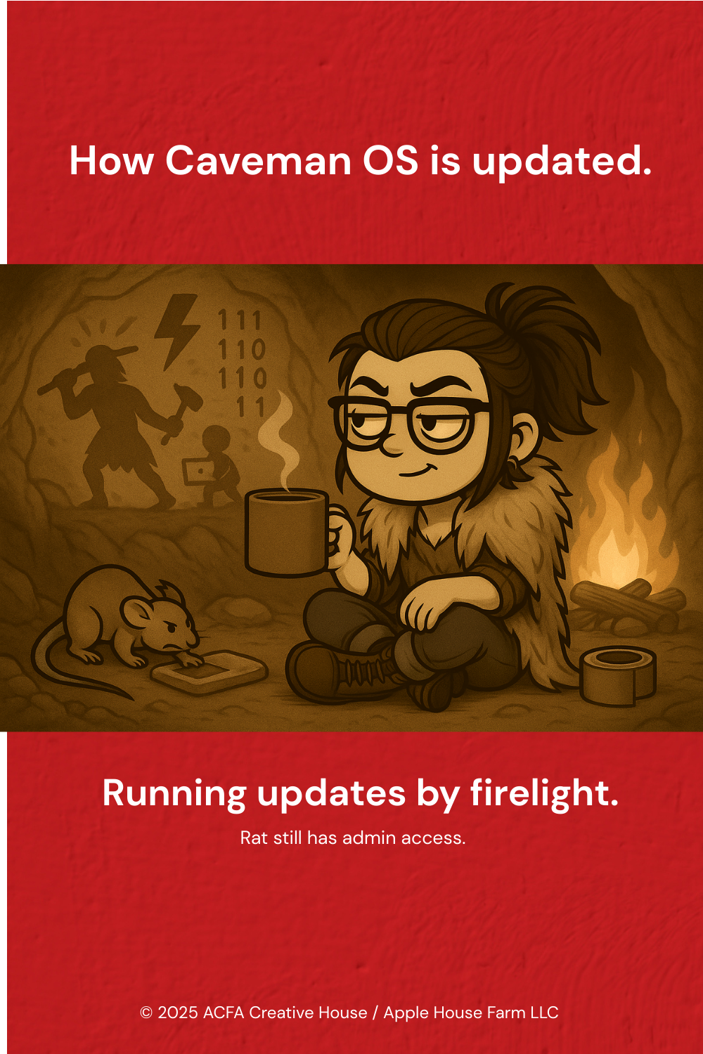 How Caveman updates OS